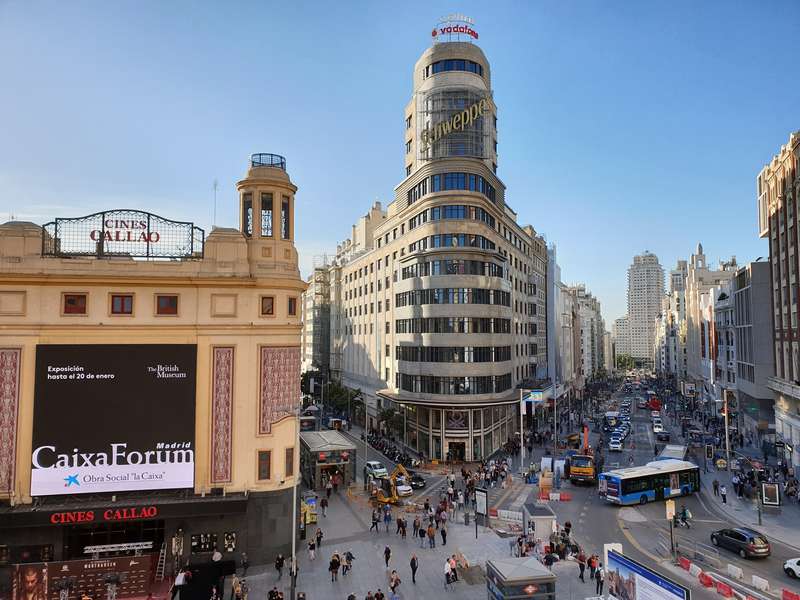 Vibrant Callao Square: Jobs In Spain For Americans