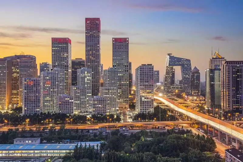 Vibrant Expat Hub: Beijing's Financial District