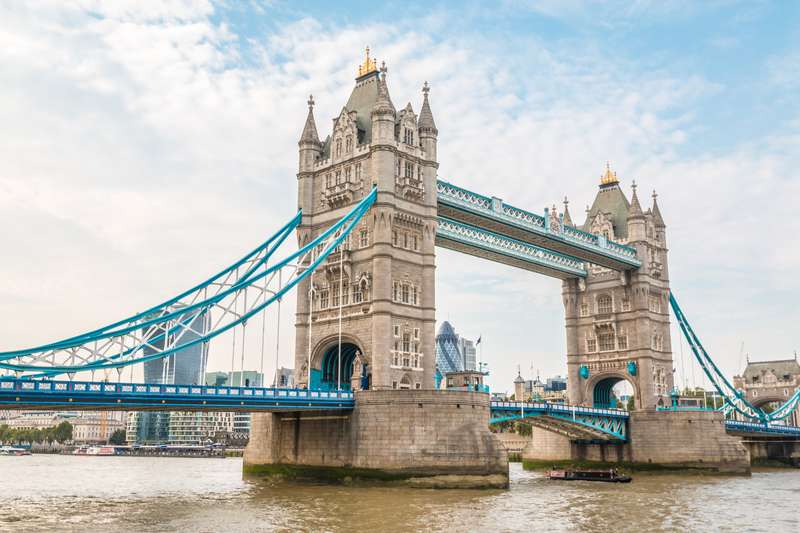 View Of London's Iconic Tower Bridge
