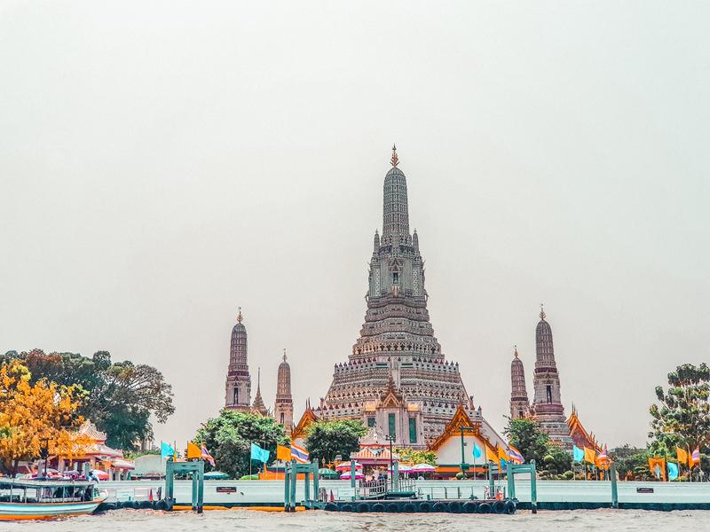 Wat Arun Temple In Bangkok, Thailand
