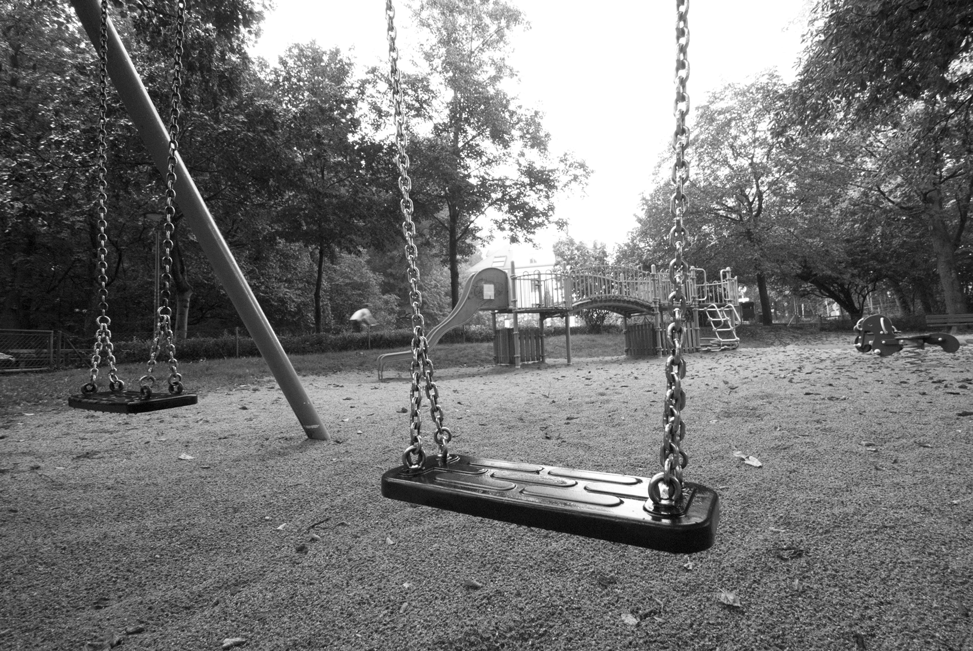 zombie apocalypse empty playground